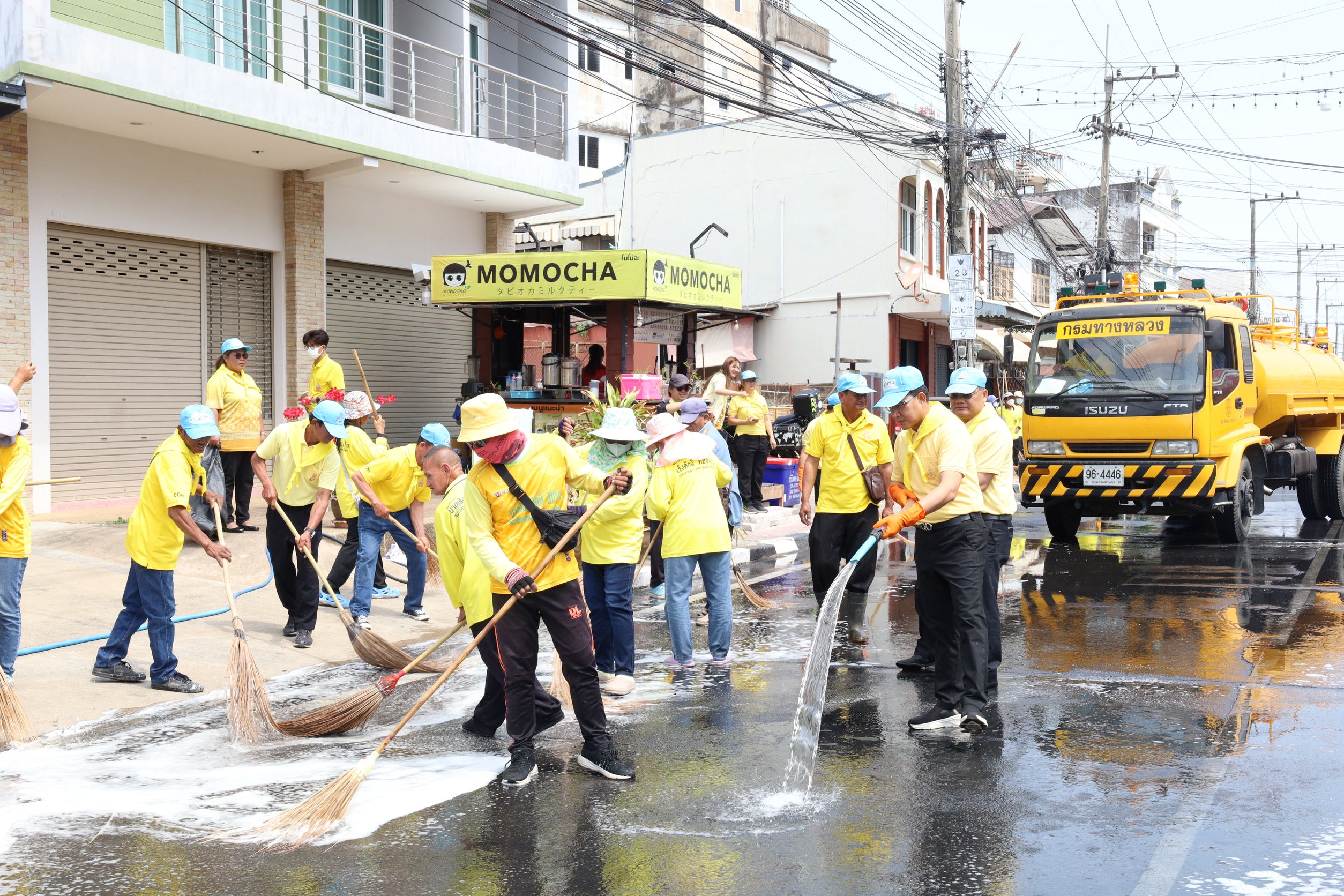 🍉พช.ยโสธร🍉 คนสำราญ งานสมบูรณ์ เพิ่มพูนสัมพันธ์ ร่วมกิจกรรมจิตอาสาพัฒนา เนื่องในวันที่ระลึกพระบาทสมเด็จพระนั่งเกล้าเจ้าอยู่หัว พระมหาเจษฎาราชเจ้