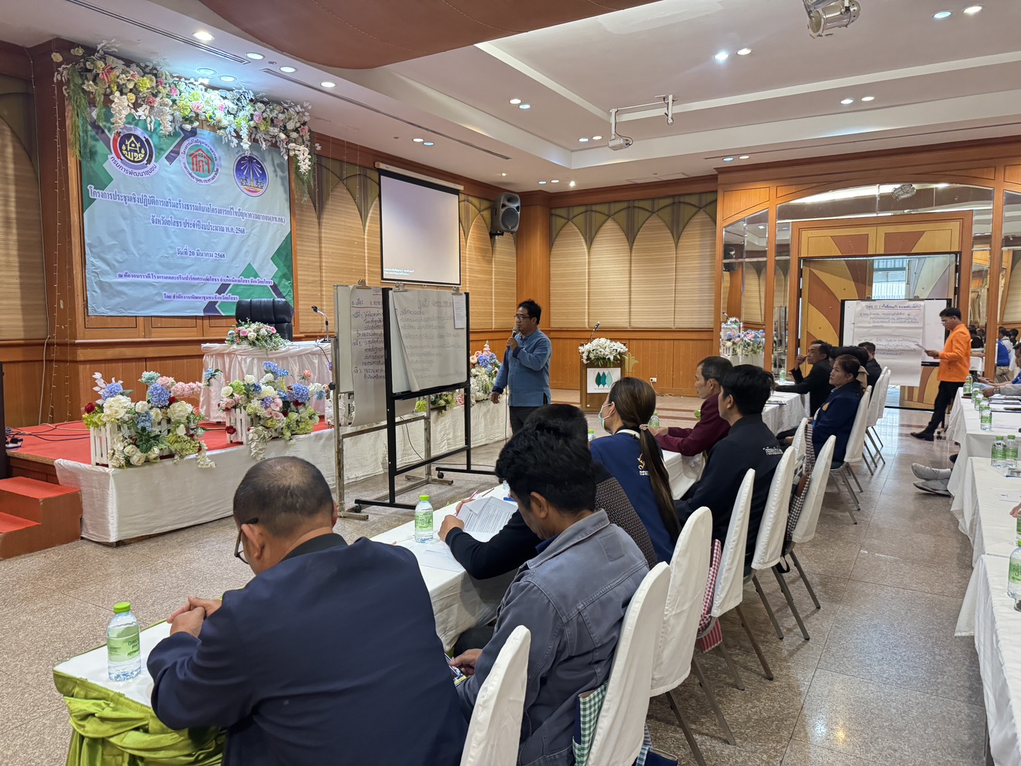 สำนักงานพัฒนาชุมชนจังหวัดยโสธร (คนสำราญ งานสมบูรณ์ เพิ่มพูนสัมพันธ์) โครงการประชุมเชิงปฏิบัติการเสริมสร้างธรรมาภิบาลโครงการแก้ไขปัญหาความยากจน (กข.คจ.) จังหวัดยโสธร ประจำปี 2568