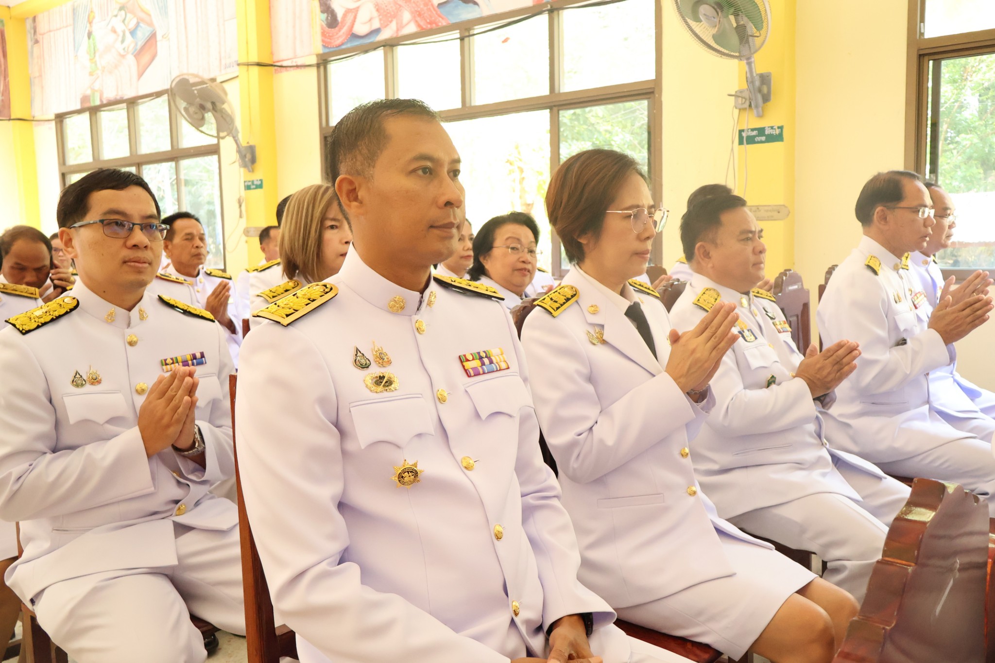 พช.ยโสธร เข้าร่วมพิธีบรรพชาสามเณรภาคฤดูร้อน เฉลิมพระเกียรติ ฯ