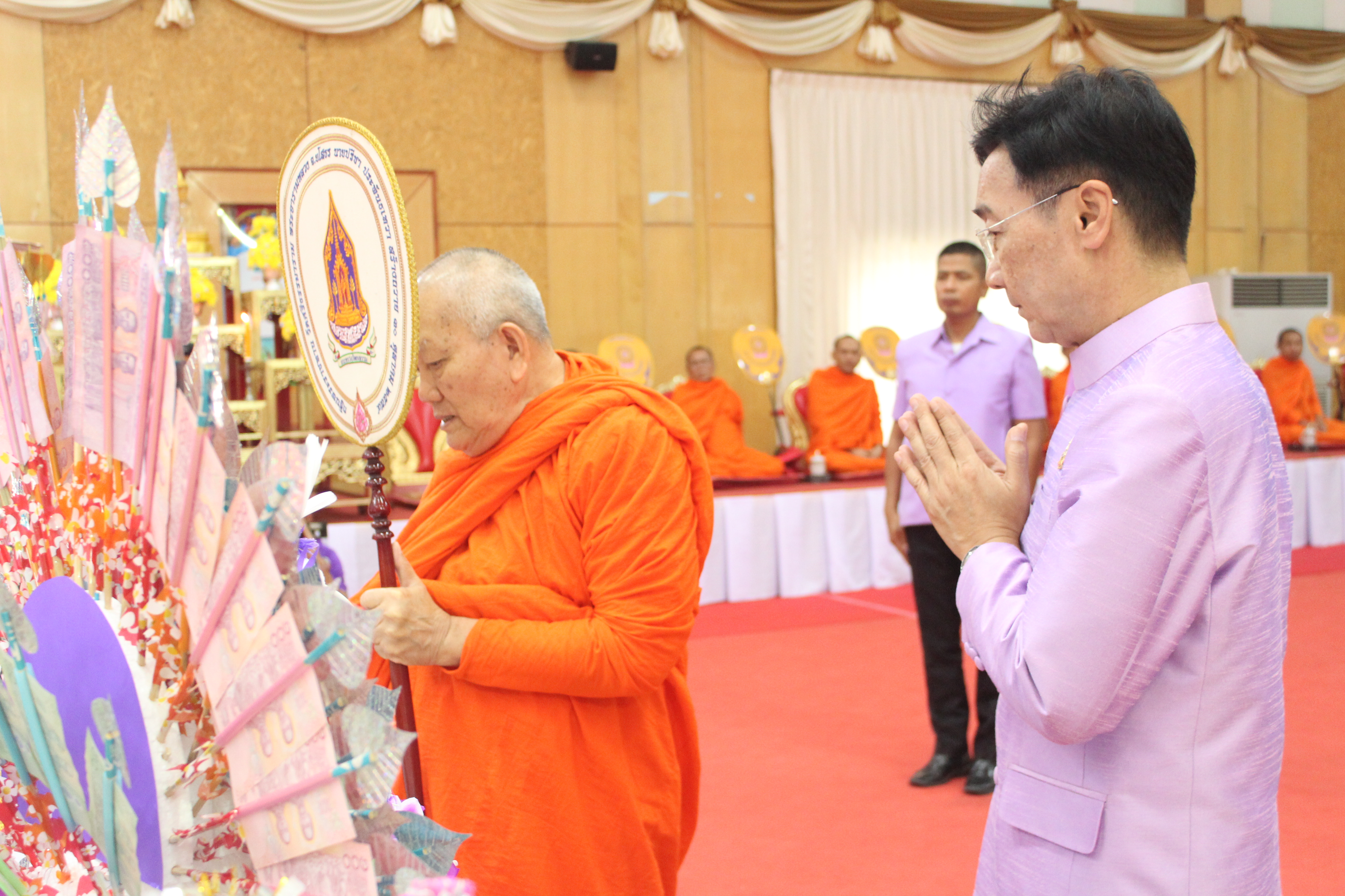 พช.ยโสธร  จัดงานทอดผ้าป่าสมทบกองทุนพัฒนาเด็กชนบทในพระราชูปถัมภ์สมเด็จพระเทพรัตนราชสุดาฯ สยามบรมราชกุมารี จังหวัดยโสธร เนื่องในปีมหามงคลที่สมเด็จพระกนิษฐาธิราชเจ้ากรมสมเด็จพระเทพรัตนราชสุดาฯ สยามบรมราชกุมารี ทรงพระชนมายุ 70 พรรษา ในวันที่ 2 เมษายน 2568