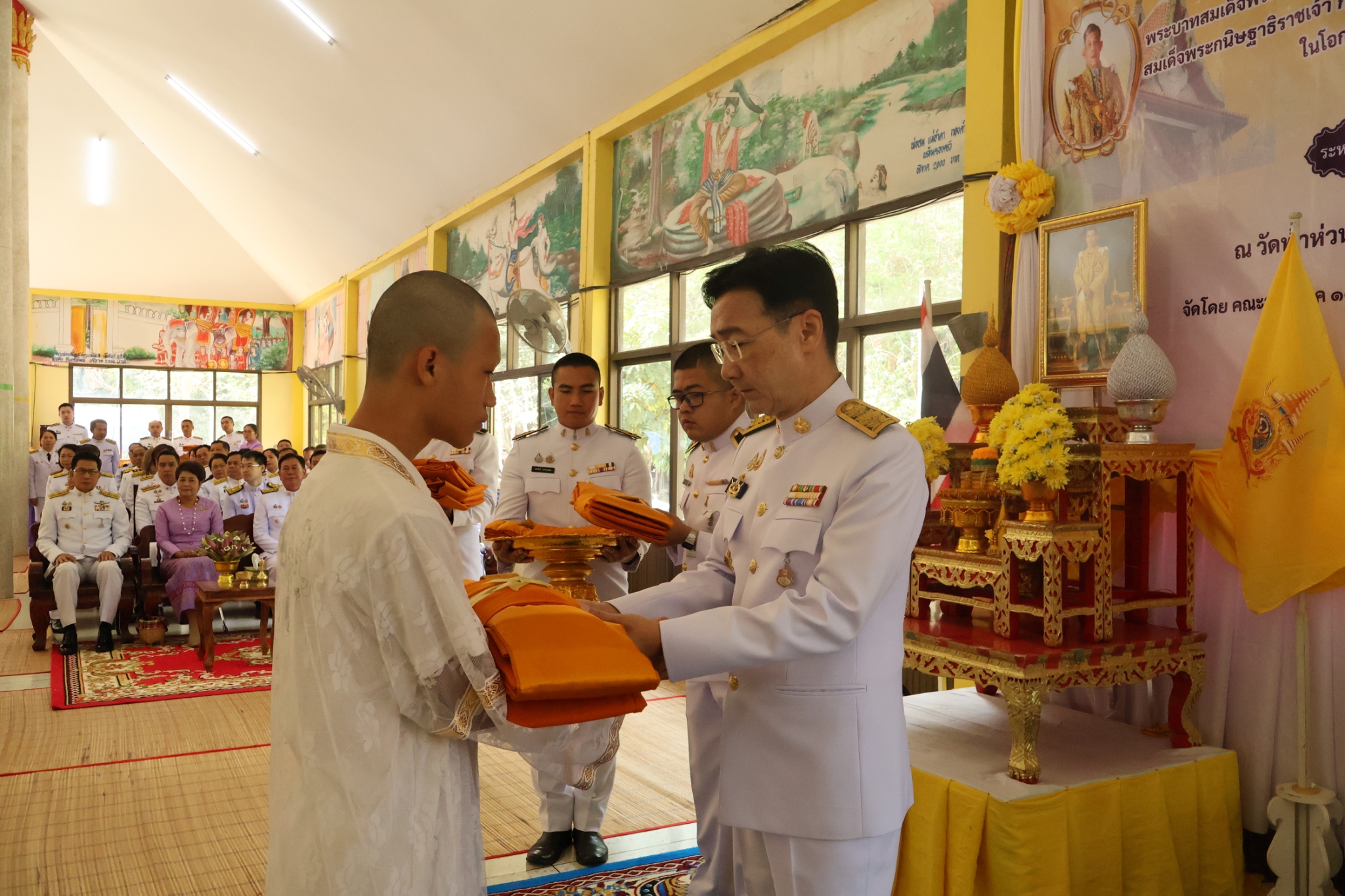 พช.ยโสธร เข้าร่วมพิธีบรรพชาสามเณรภาคฤดูร้อน เฉลิมพระเกียรติ ฯ