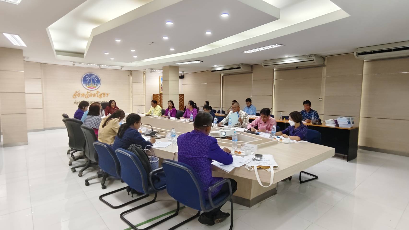 🌼สำนักงานพัฒนาชุมชนจังหวัดยโสธร 🌼 ประชุมคณะผู้บริหารและเจ้าหน้าที่พัฒนาชุมชน สังกัดสำนักงานพัฒนาชุมชนจังหวัดยโสธร ครั้งที่ 6 /2568