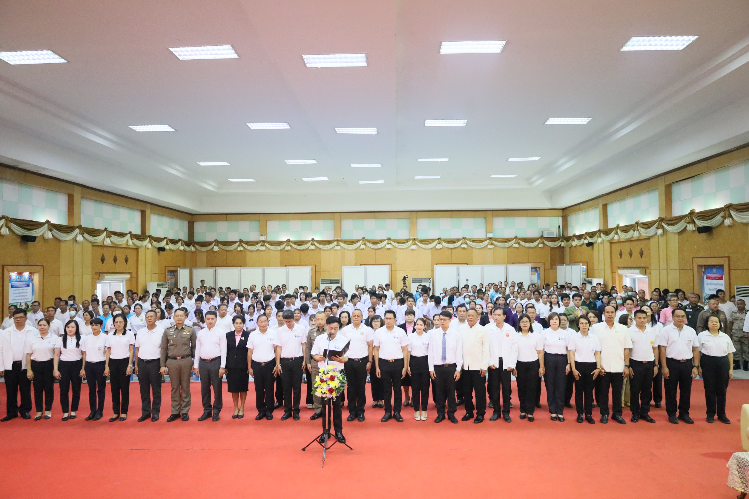 🌼พช.ยโสธร🌼 เข้าร่วมงานรวมใจเป็นหนึ่ง ประกาศเจตนารมณ์ ไม่เอายาเสพติด ภายใต้แนวคิด Stop Drugs, Start Power สร้างพลังไทย หยุดภัยยาเสพติด